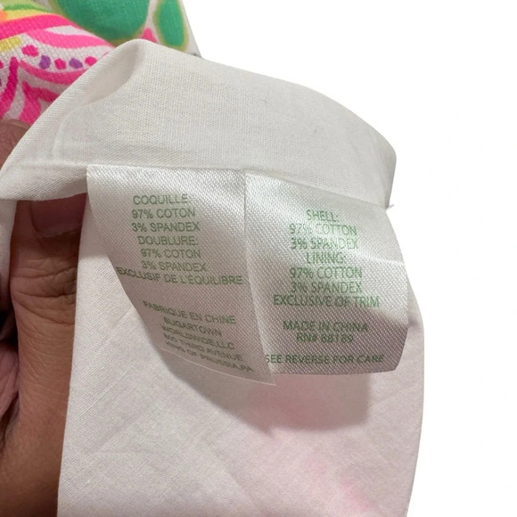 Lilly Pulitzer Shelli Dress in Come Out of Your Shell Pink Sz 10 Style# 25133 - Picture 14 of 14